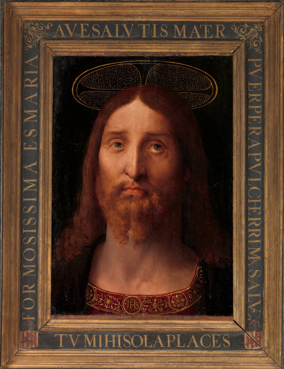 Kristi hoved, ca. 1506. af Fernando Yáñez de la Almedina