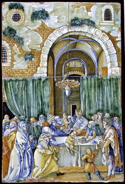 C.91-1961 Panel, der afbilder The Rejection of Joachim