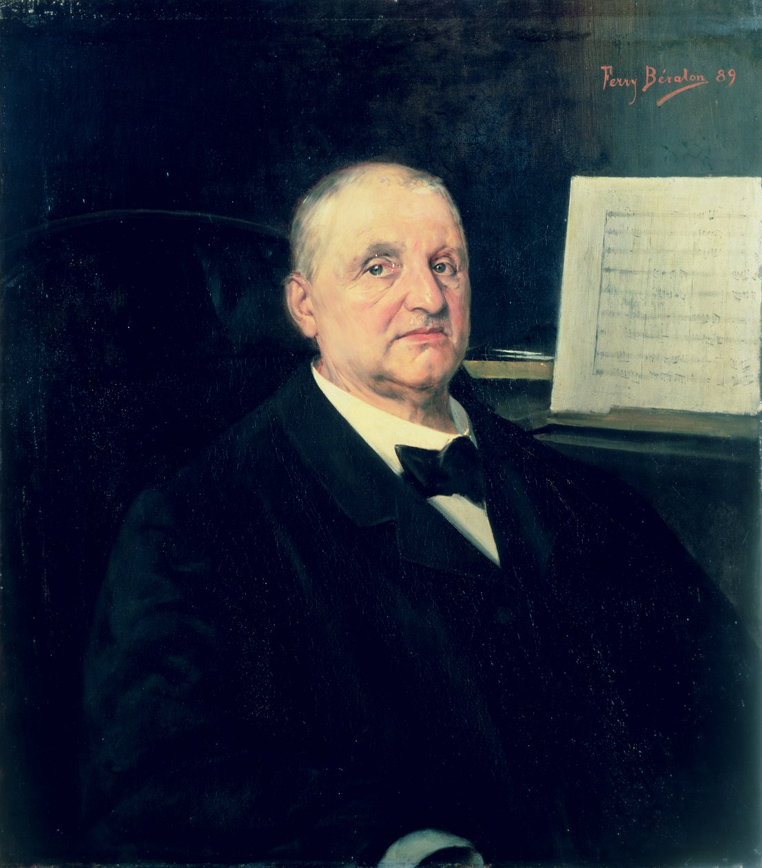 Anton Bruckner, 1889 af Ferry Peratoner