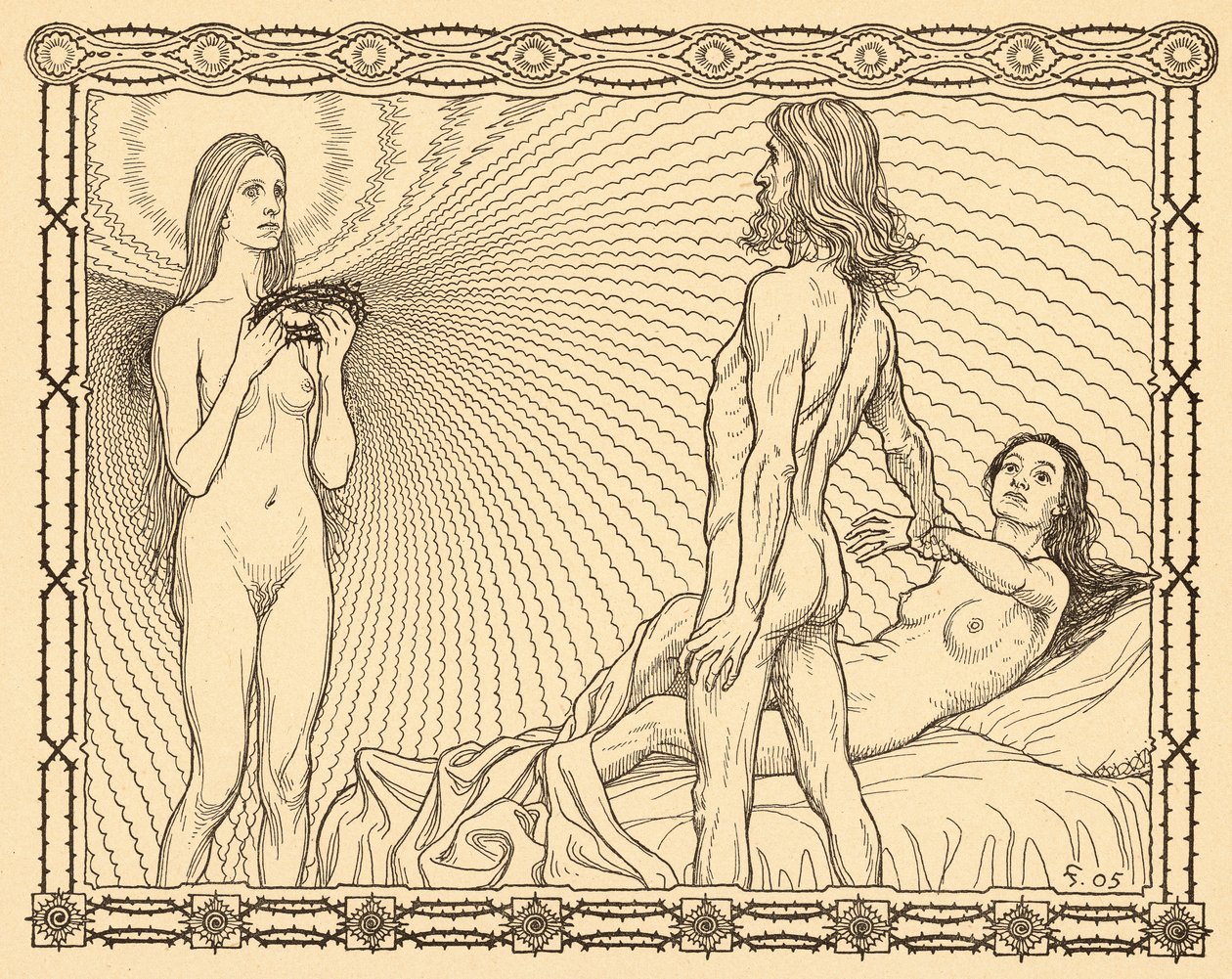 The Eternal Bride, tallerken 2, fra porteføljen 