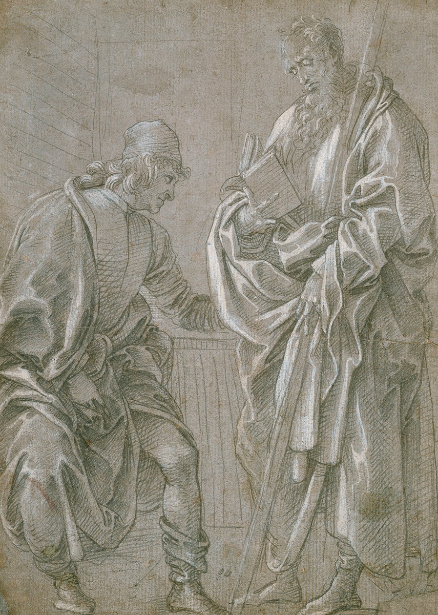 Apostel og Ungdom af Filippino Lippi