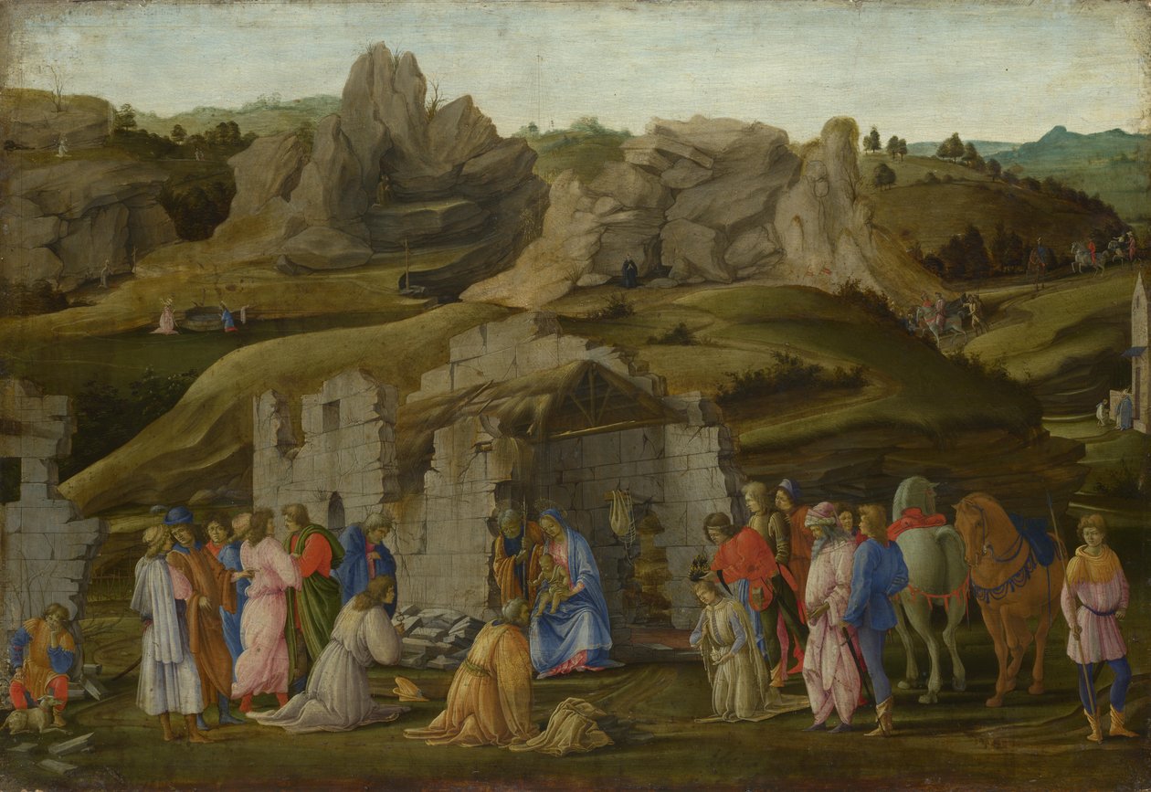 Kongernes tilbedelse af Filippino Lippi