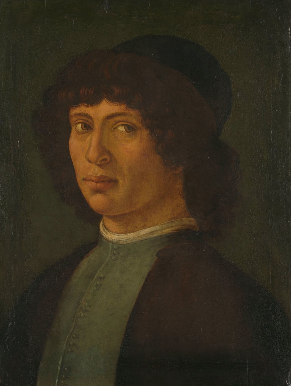 Portræt af en ung mand af Filippino Lippi (manner of)