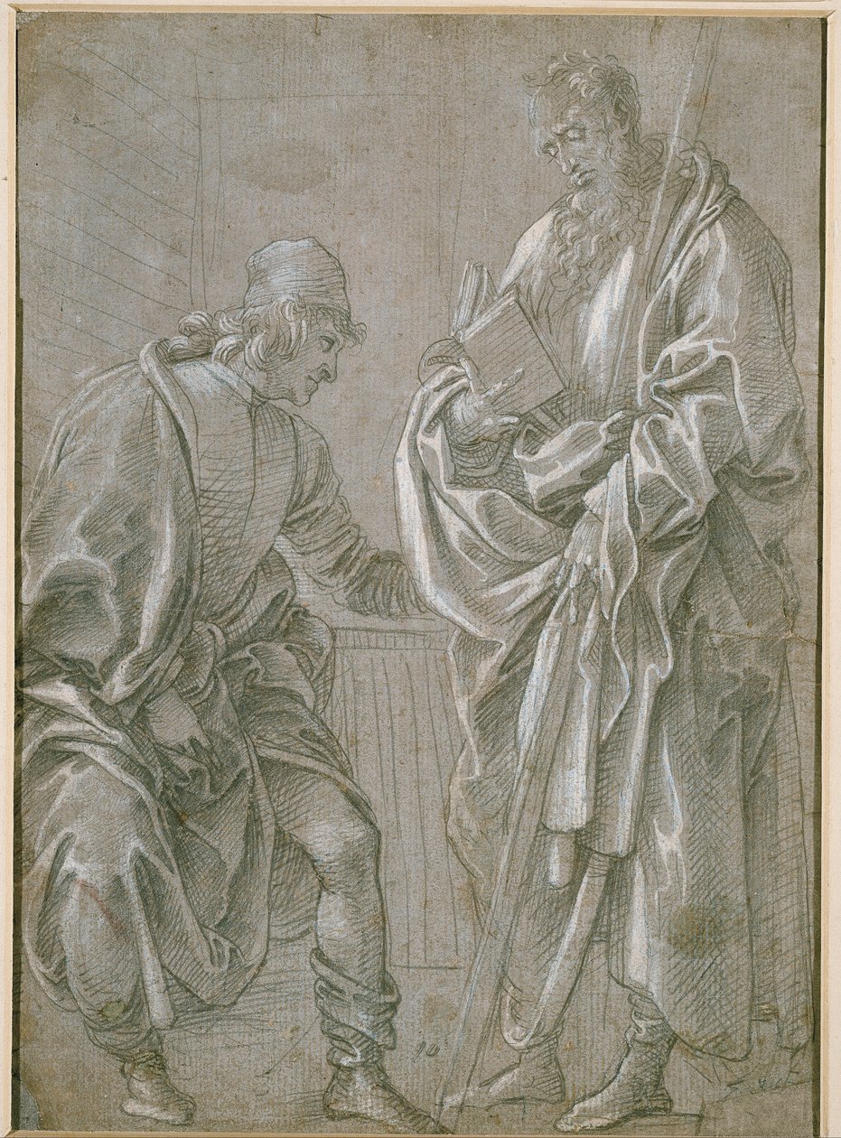 Apostel og ungdom af Filippino Lippi