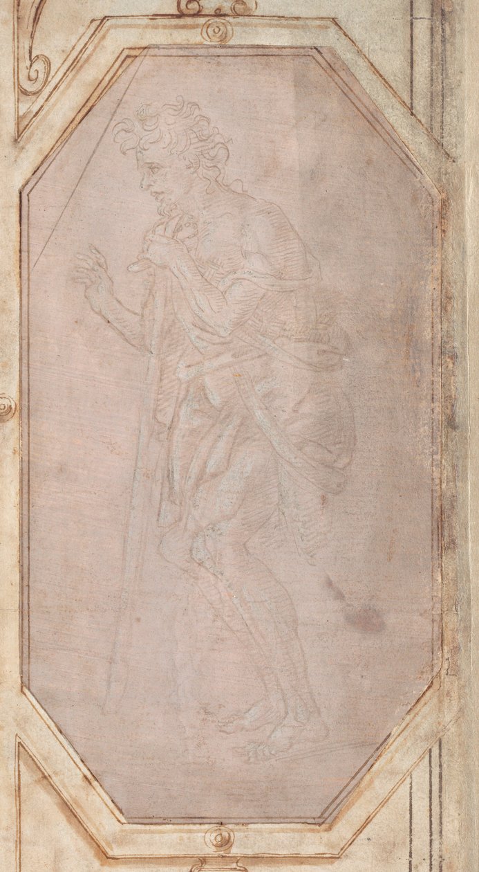 Mand med en pind af Filippino Lippi