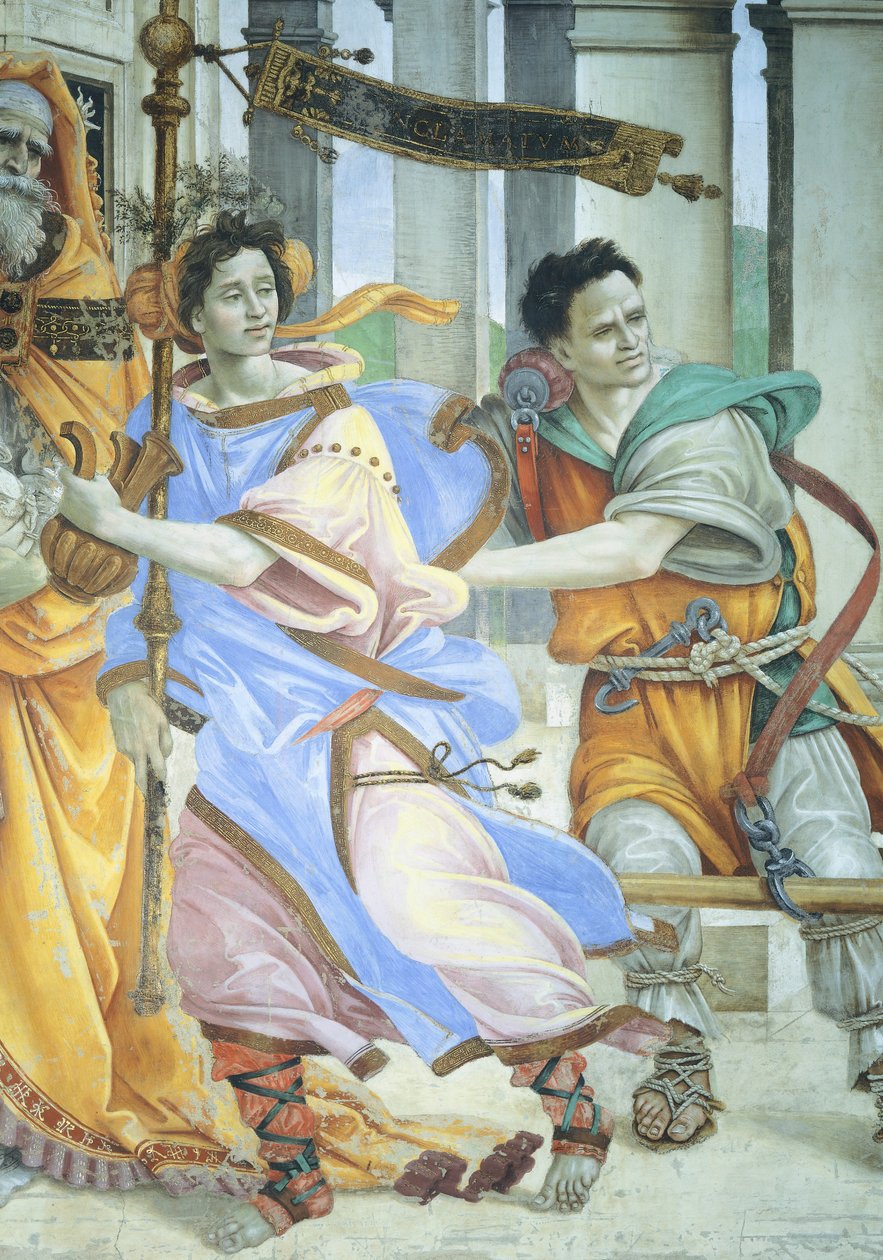 Evangelisten Johannes genopliver Drusiana af Filippino Lippi