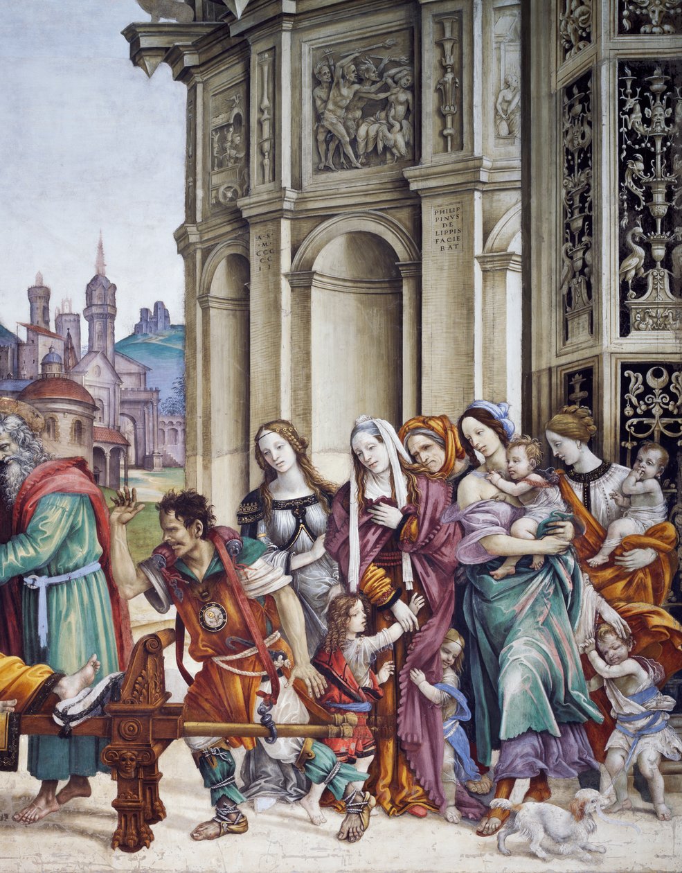 Stories of St John, af Filippino Lippi af Filippino Lippi