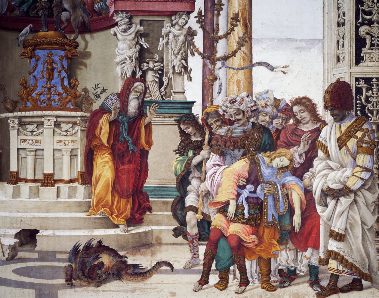 Stories of St John, af Filippino Lippi af Filippino Lippi