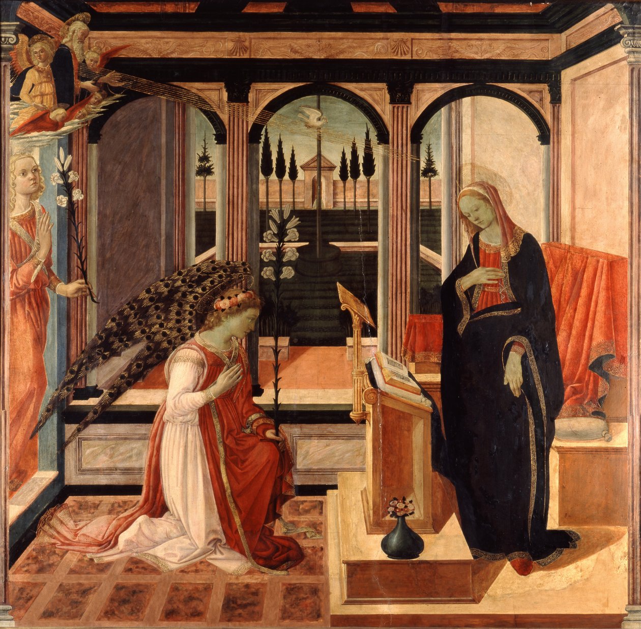 Bebudelsen (maleri) af Filippino Lippi
