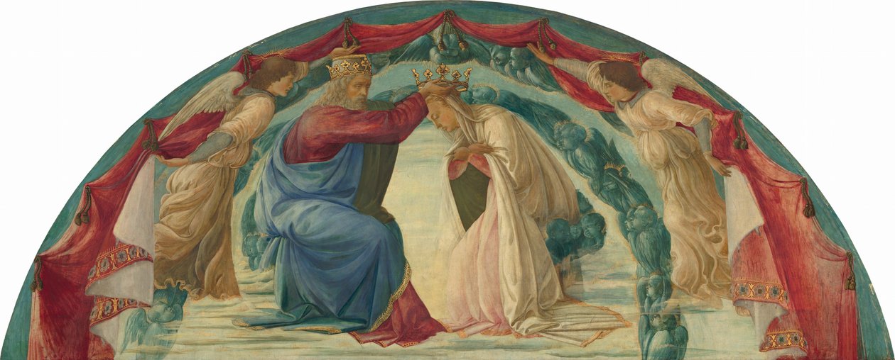Jomfruens kroning af Filippino Lippi