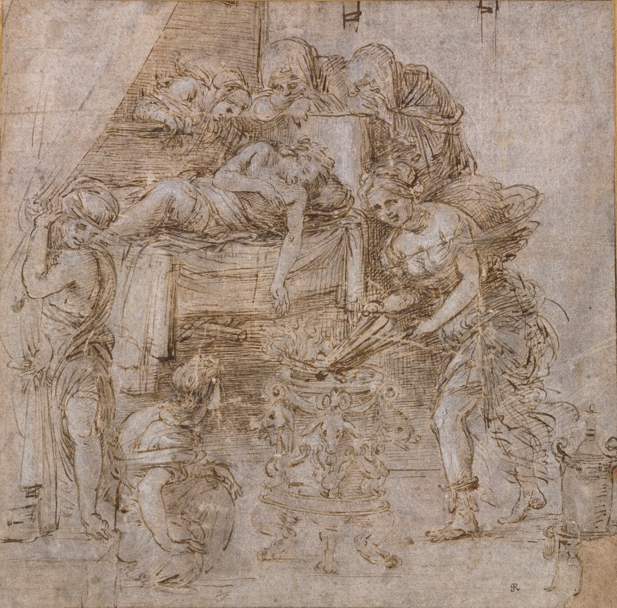 Meleagers død, c1490