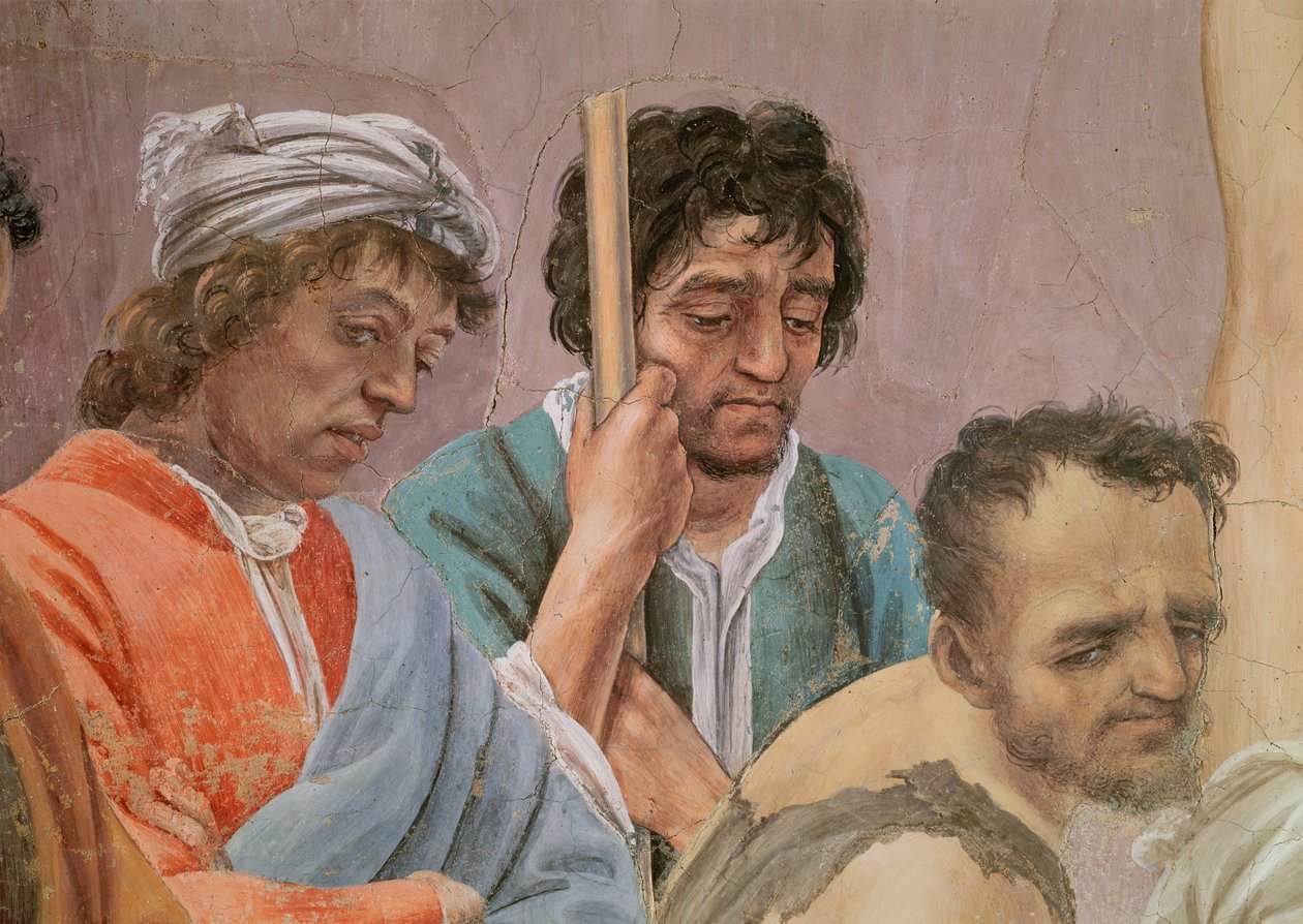 Striden med Simon Mago, og Sankt Peters korsfæstelse, c.1480 af Filippino Lippi
