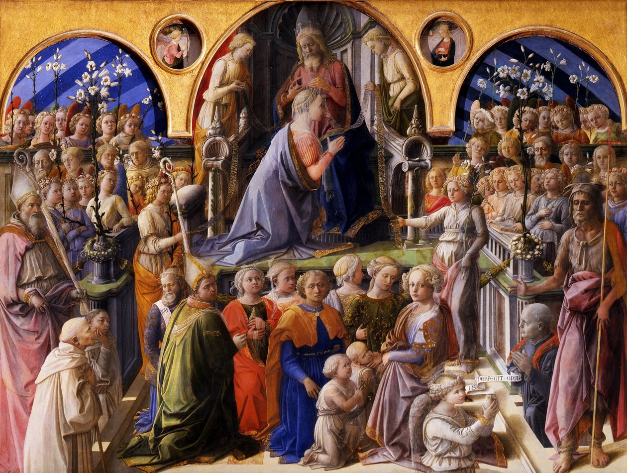 Jomfruens kroning af Fra Filippo Lippi