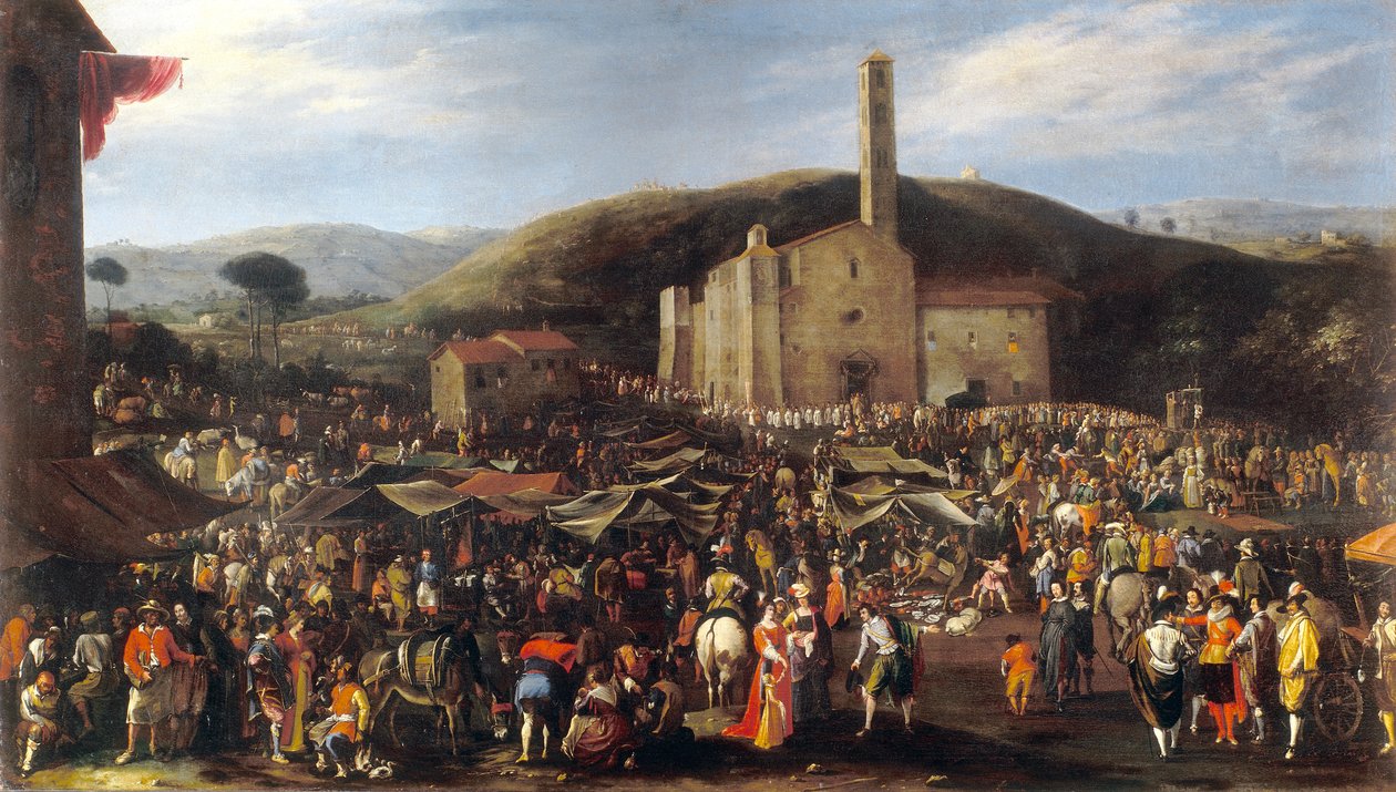 Impruneta-festivalen af Filippo Napoletano