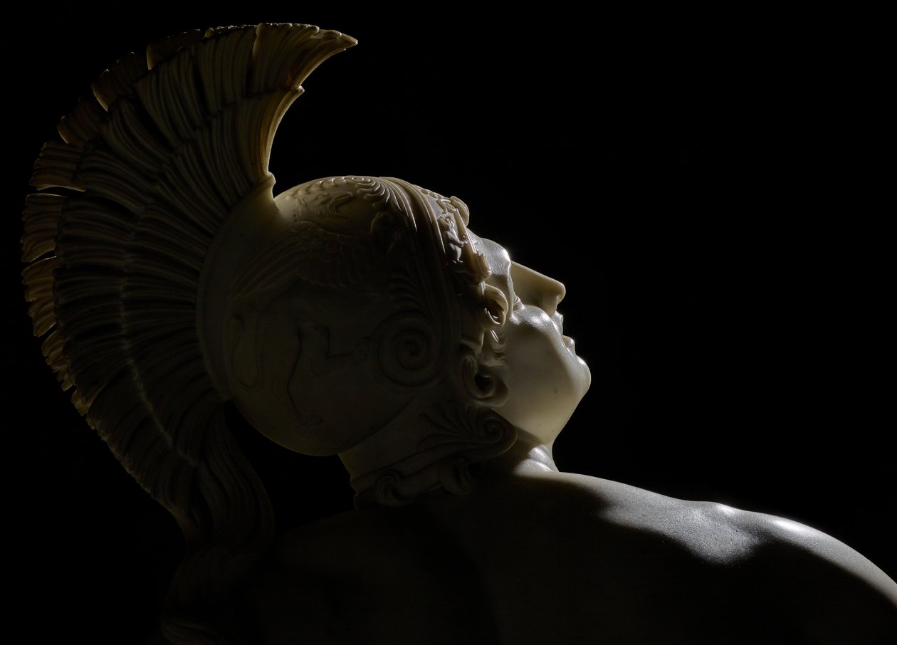 Den sårede Achilleus af Filippo Albacini