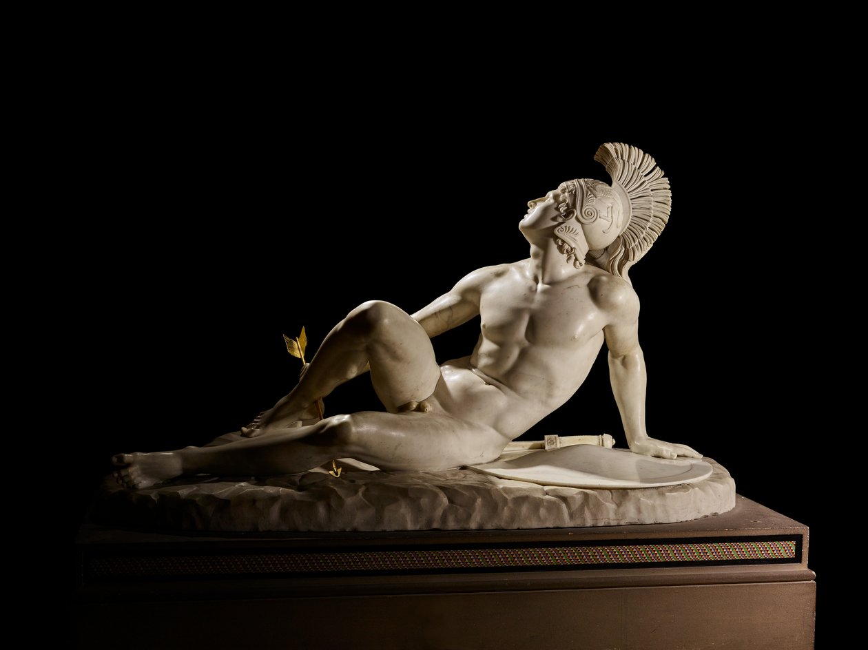 Den sårede Achilleus af Filippo Albacini
