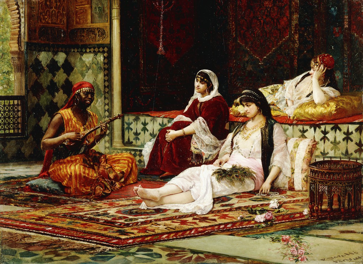 I Harem, 1881 af Filippo Baratti