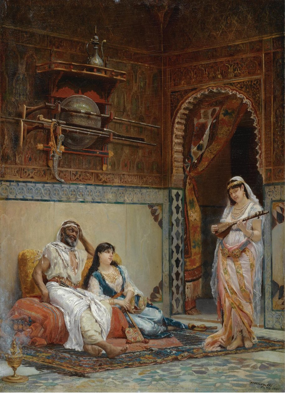 i et Harem af Filippo Baratti