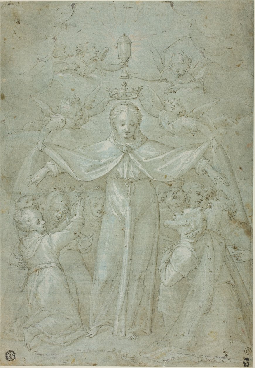 Virgin of Mercy (Our Lady of Mercy) af Filippo Bellini