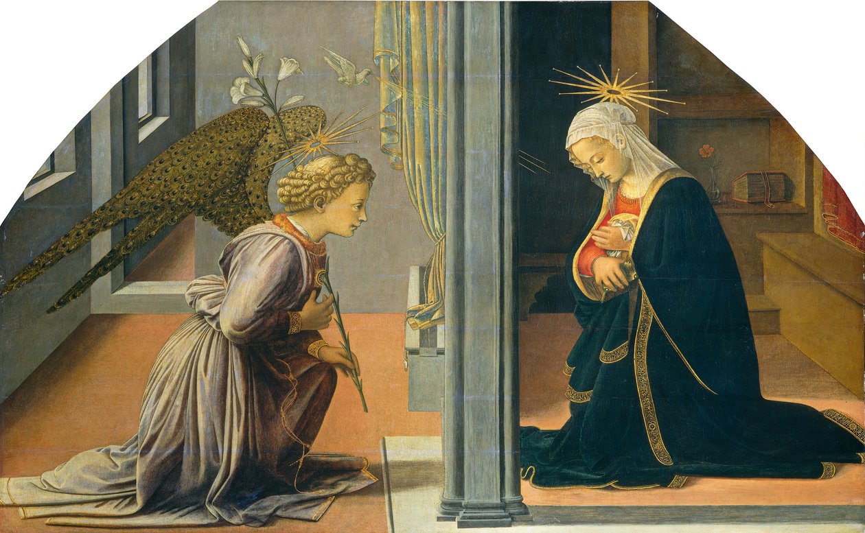 Bebudelsen, ca. 14351440. af Filippo Lippi