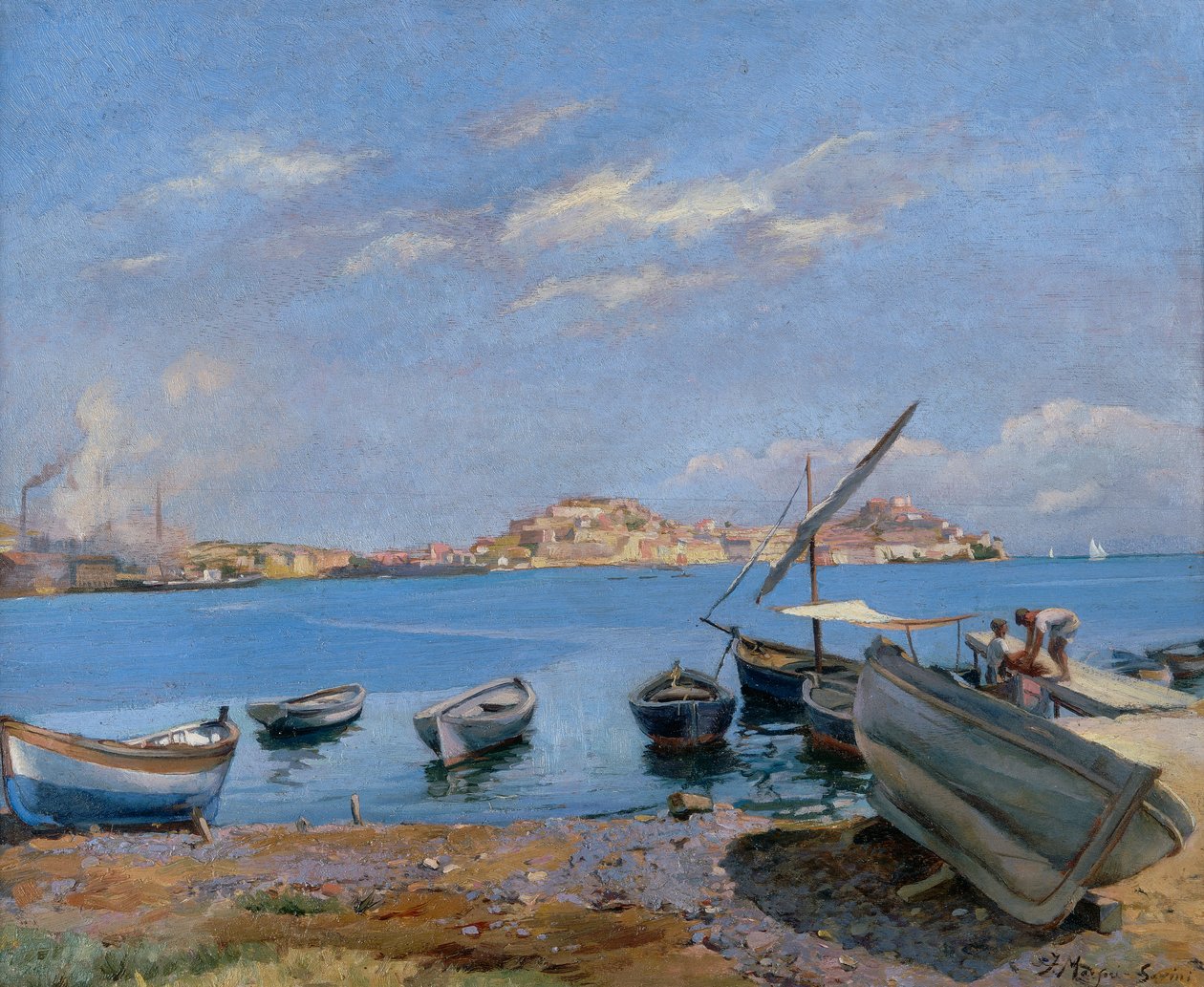 Portoferraio set fra San Giovanni af Filippo Marfori Savini