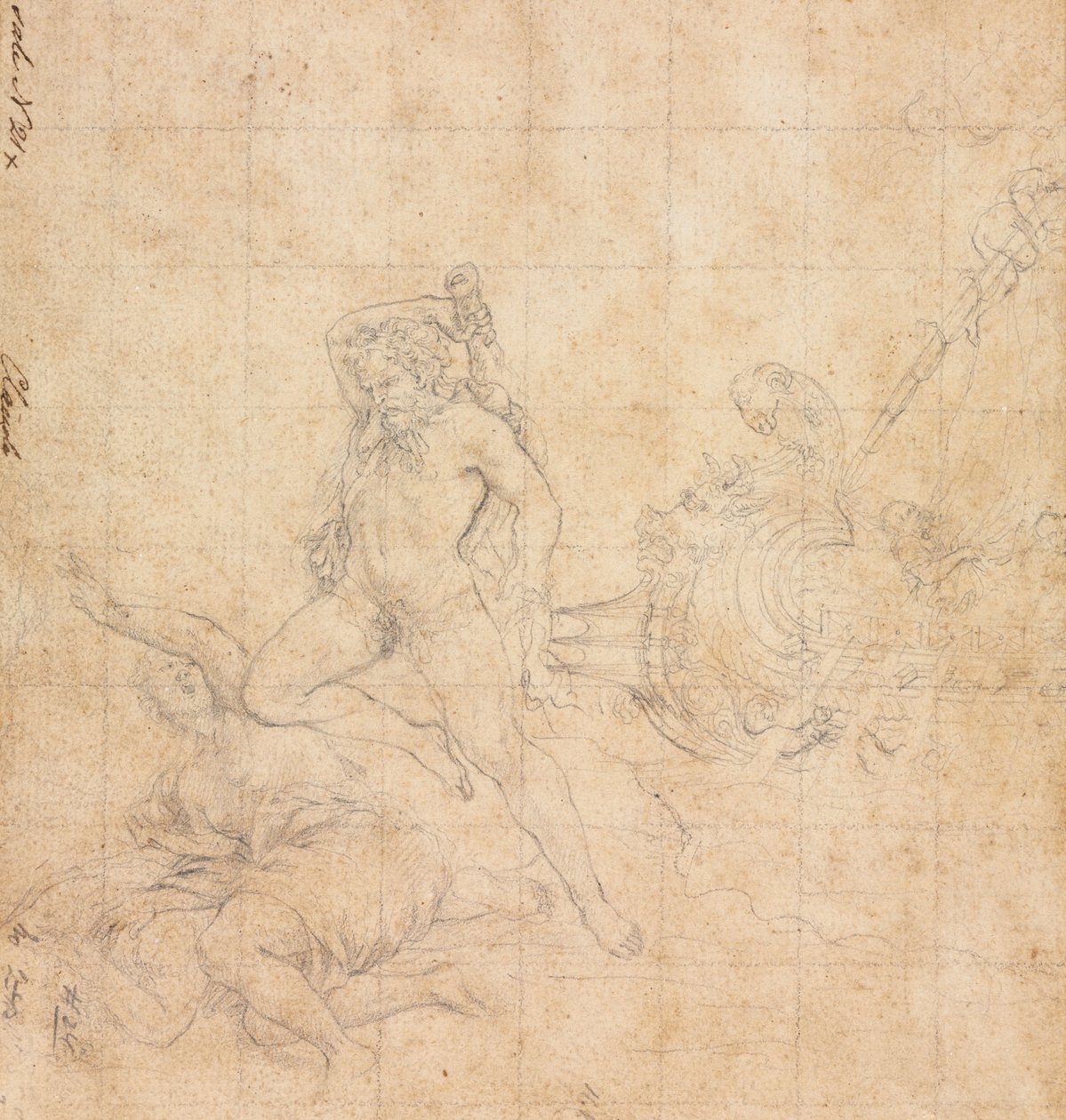Hercules and the Girdle of Hippolyta, første kvartal 1600. af Filippo Napoletano