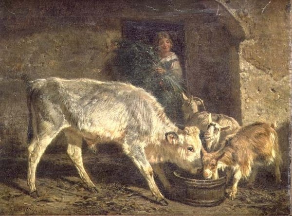 De bedste venner af Filippo Palizzi