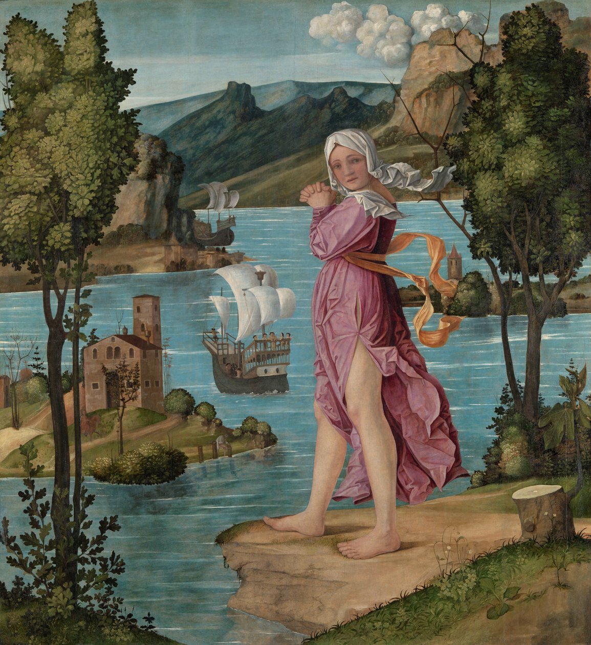 Ariadne på Naxos af Filippo da Verona