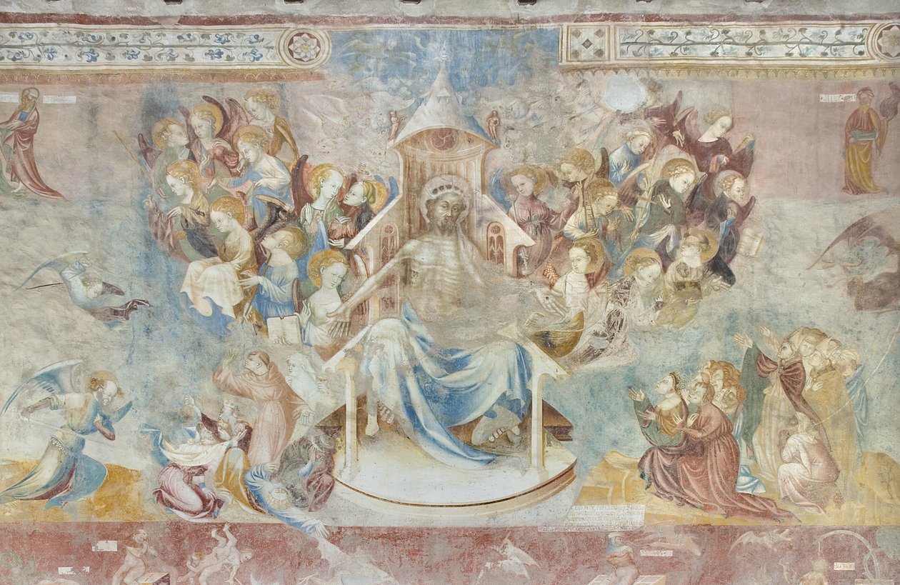 Den sidste dom, ca. 1400 af Filippolo de and Veris da Milano Veris da Milano