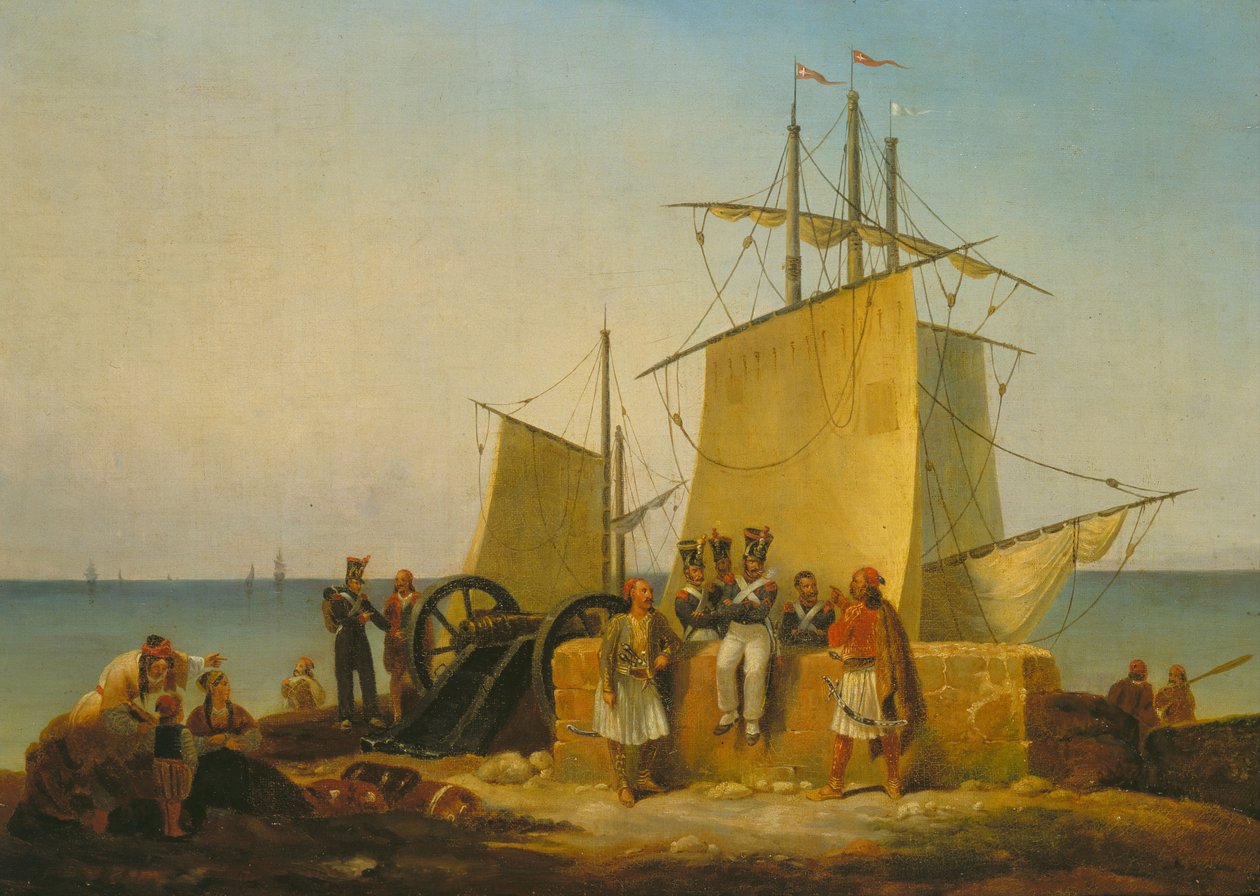 Den franske mission til Morea Peloponnes, 1828 af Finert