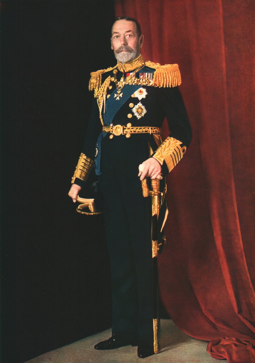 Kong George V, 1935 af Finlay Colour Ltd