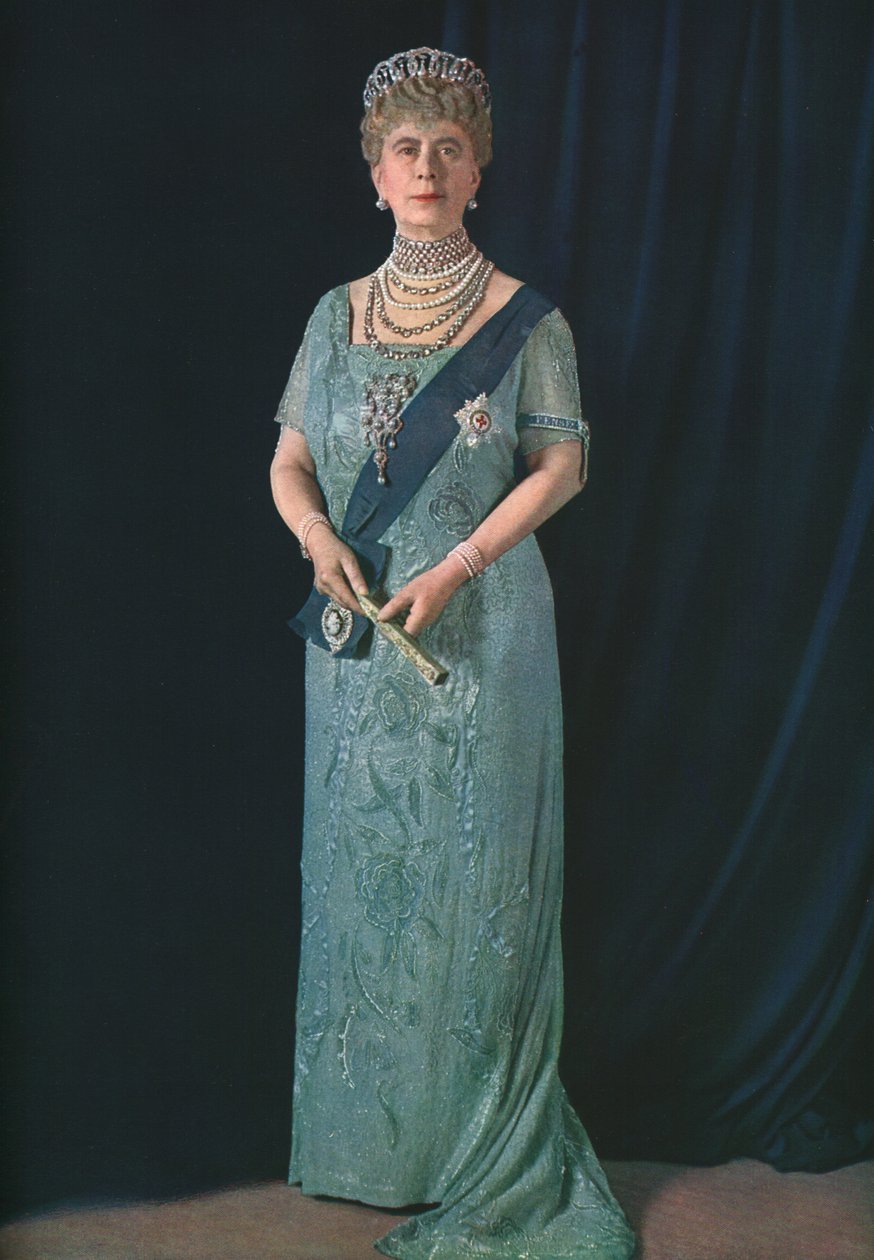 Queen Mary, 1935. af Finlay Colour Ltd