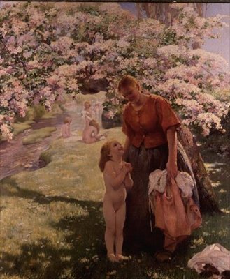 Forår af Firmin Baes