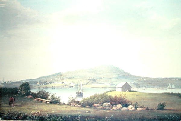 Blue Hill, Maine af Fitz Henry Lane