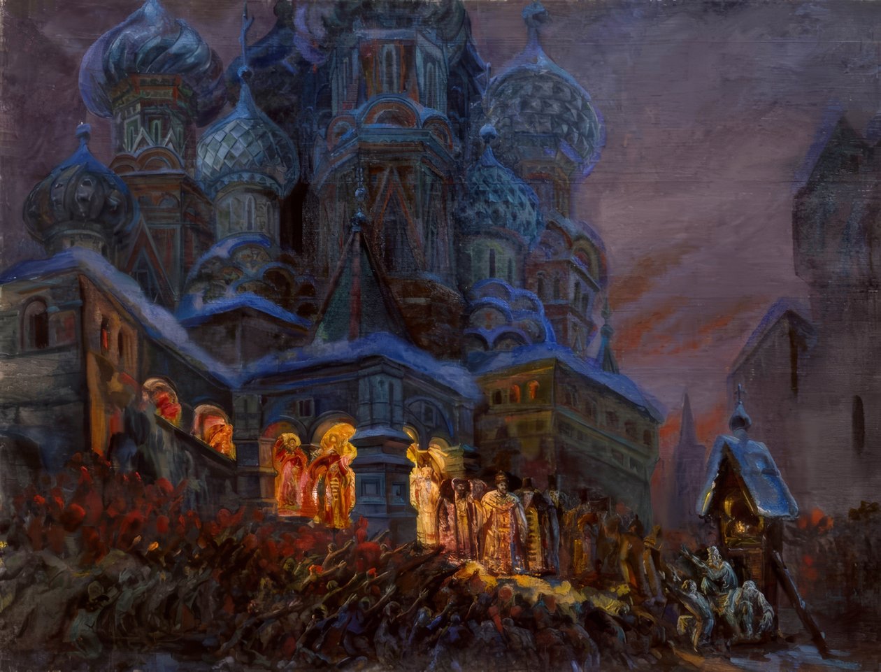 Kroningen af Fjodor Fjodorowitsch Fedorowski