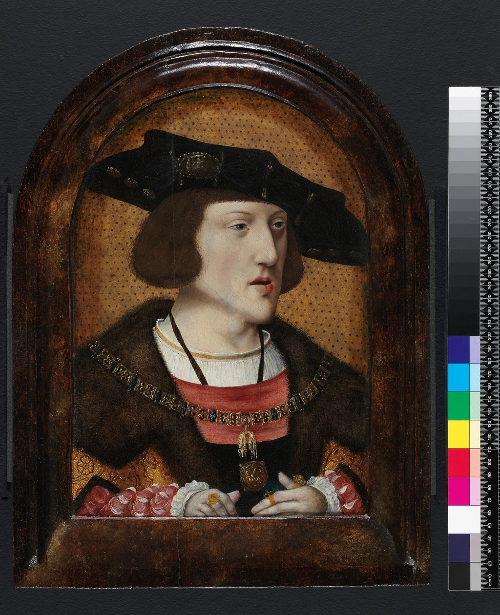 Kejser Karl V (1500-58) c.1515 af Flemish School