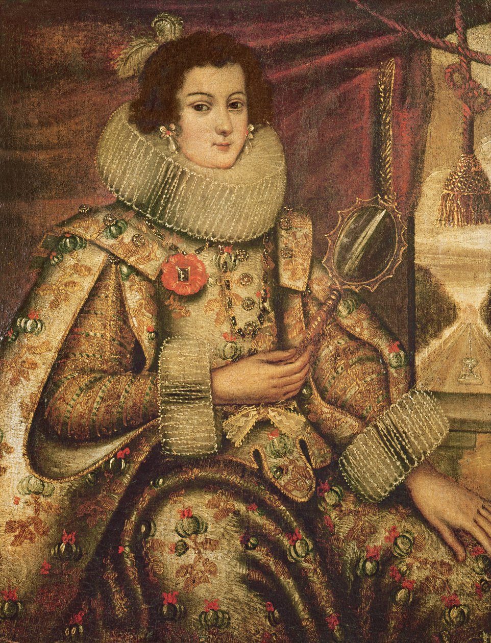 Margaret af Østrig (1522-86) hertuginde af Parma af Flemish School