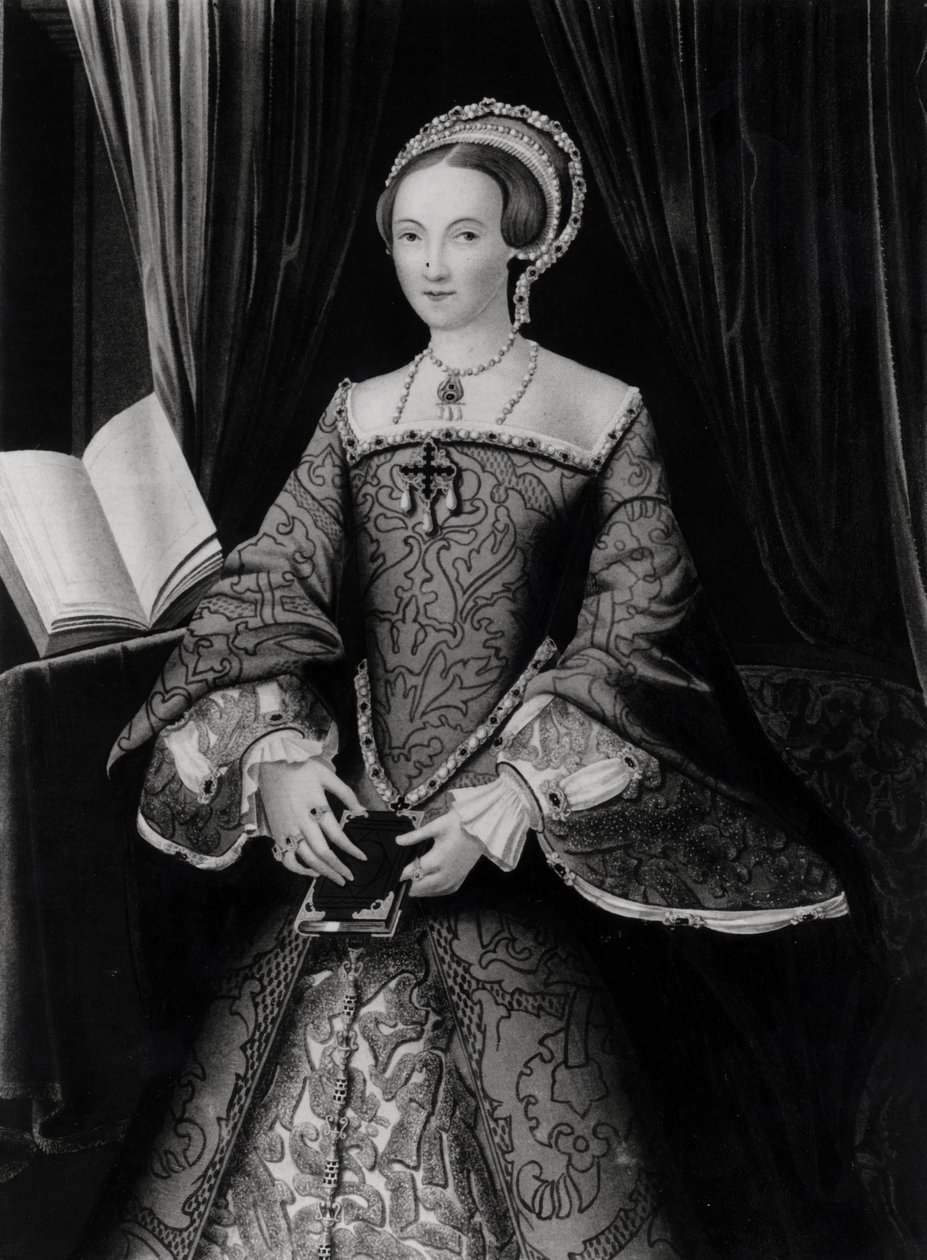 Portræt af Elizabeth I, da prinsesse (1533-1603) c.1546 af Flemish School