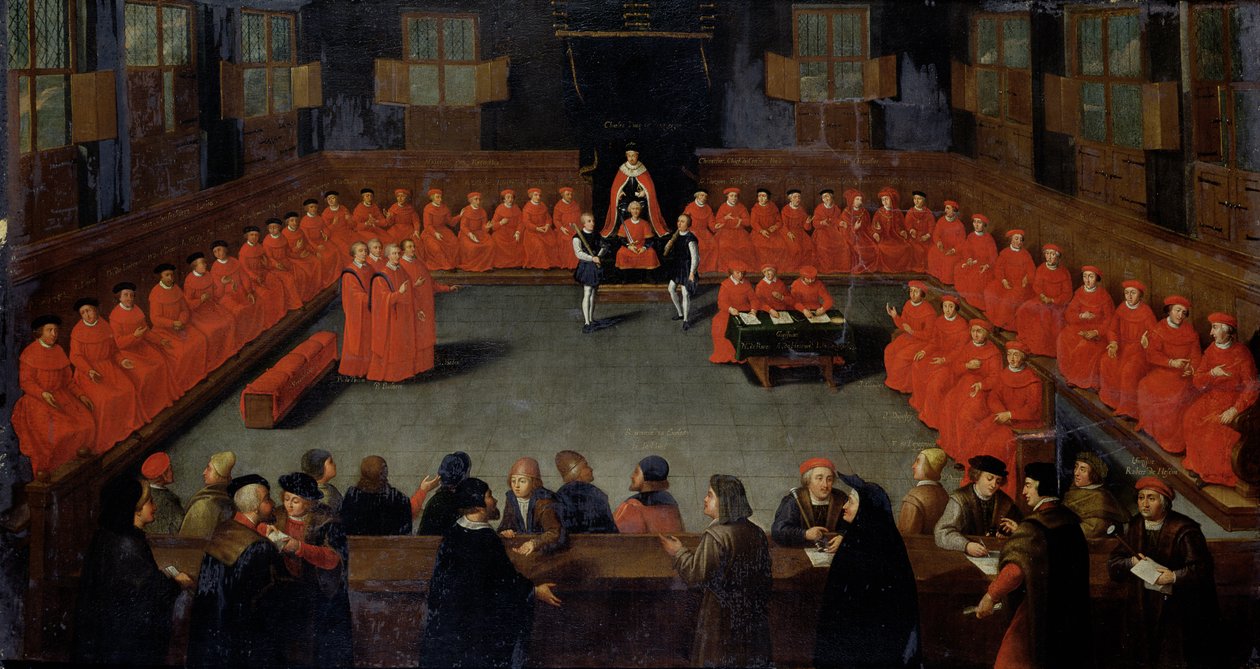 Rådet i Malines af Flemish School