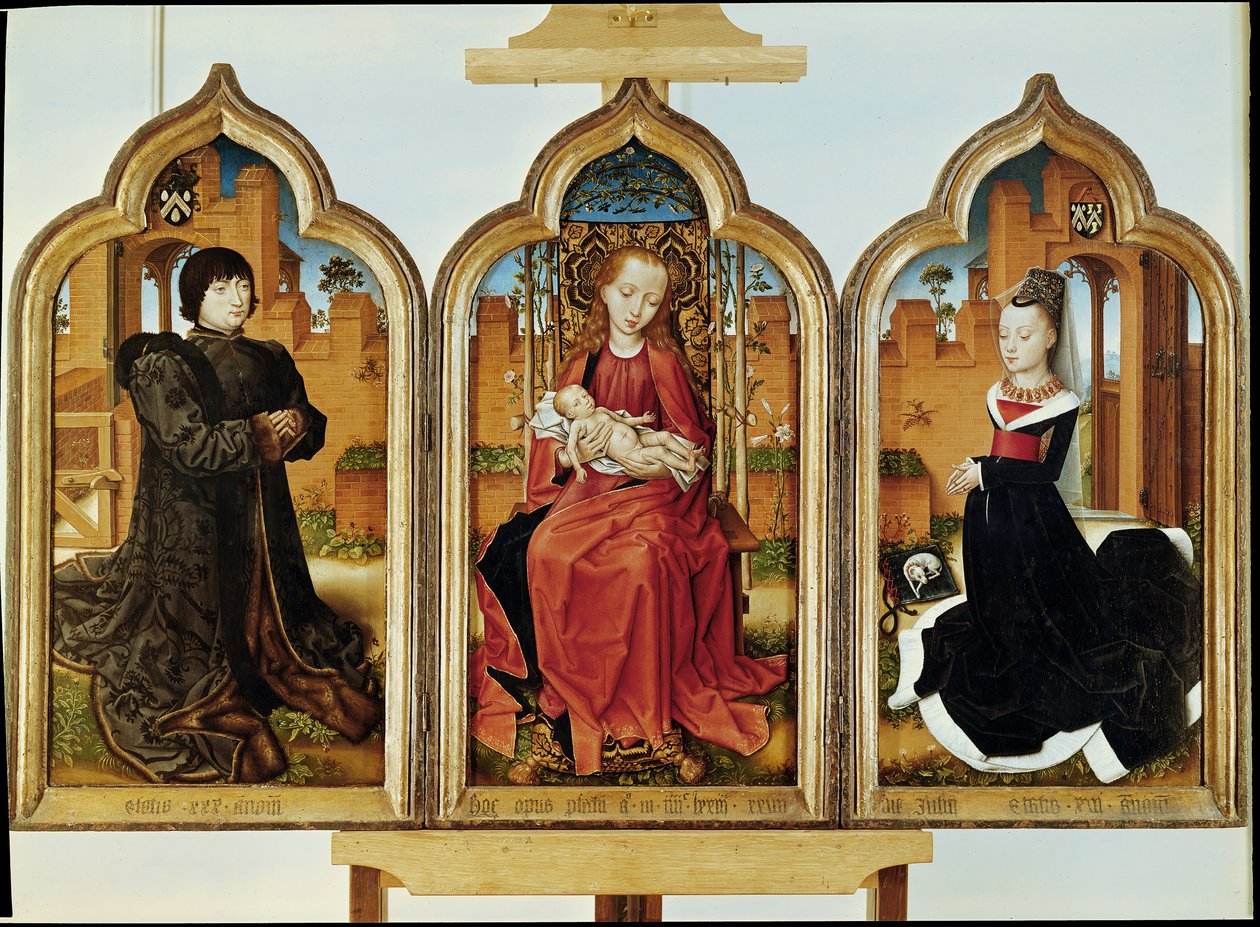Triptykon af Jean de Witte, 1473 af Flemish School