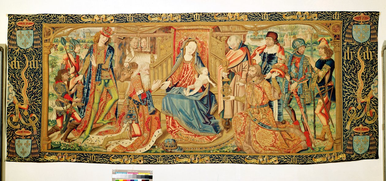 Tilbedelse af Magi, 15.-16. århundrede af Flemish School