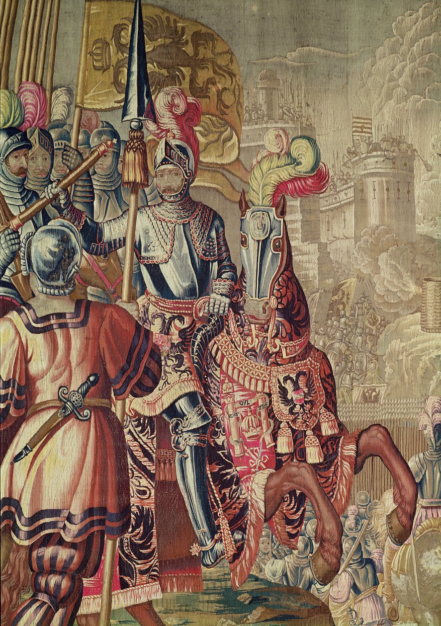 Detalje af Charles V af Flemish School