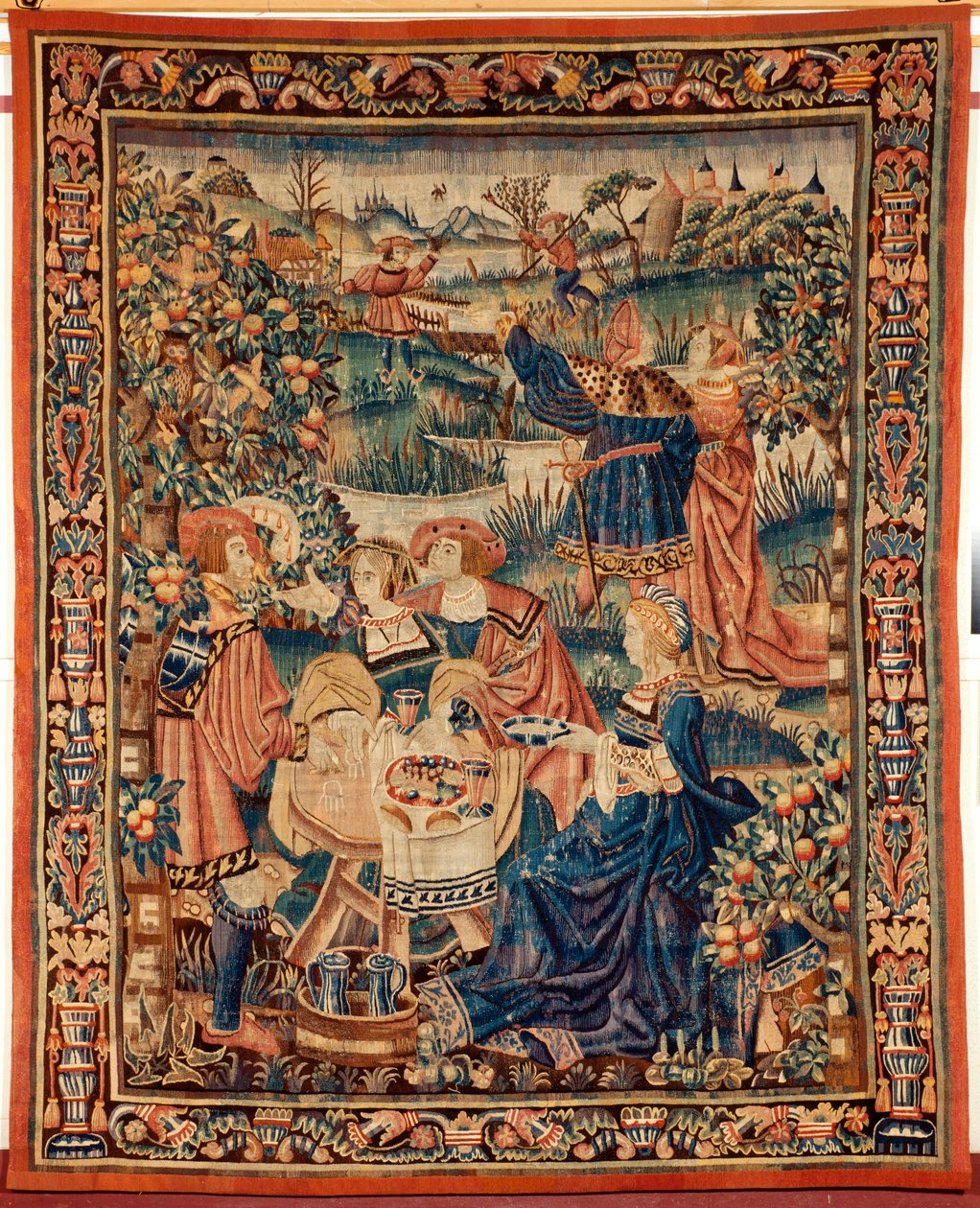 flamsk gobelin. 16. århundrede. af Flemish School