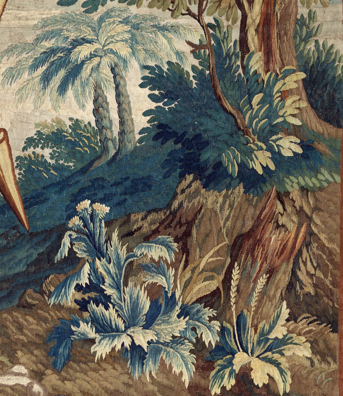 flamsk gobelin. Forherligelsen af ​​det hellige kors. 17. århundrede. Ejendom af kirken Sint-Walburgakerk Oudenaarde (Dekenij van de Sint-Walburga). af Flemish School