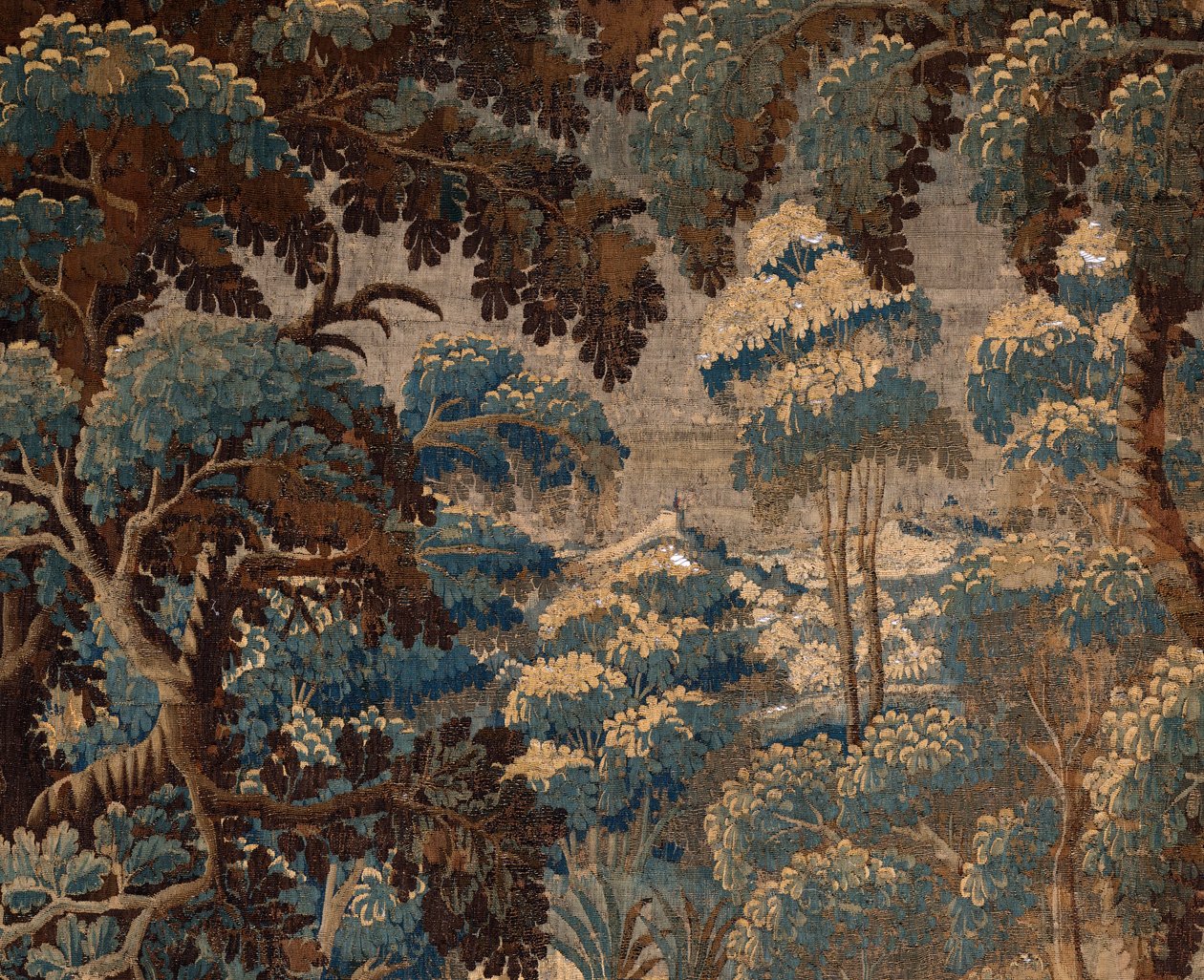 flamsk gobelin. udholde. Slut 17.-begyndelsen af ​​1700-tallet. Ejendom af kirken Sint-Walburgakerk Oudenaarde (Dekenij van de Sint-Walburga). af Flemish School