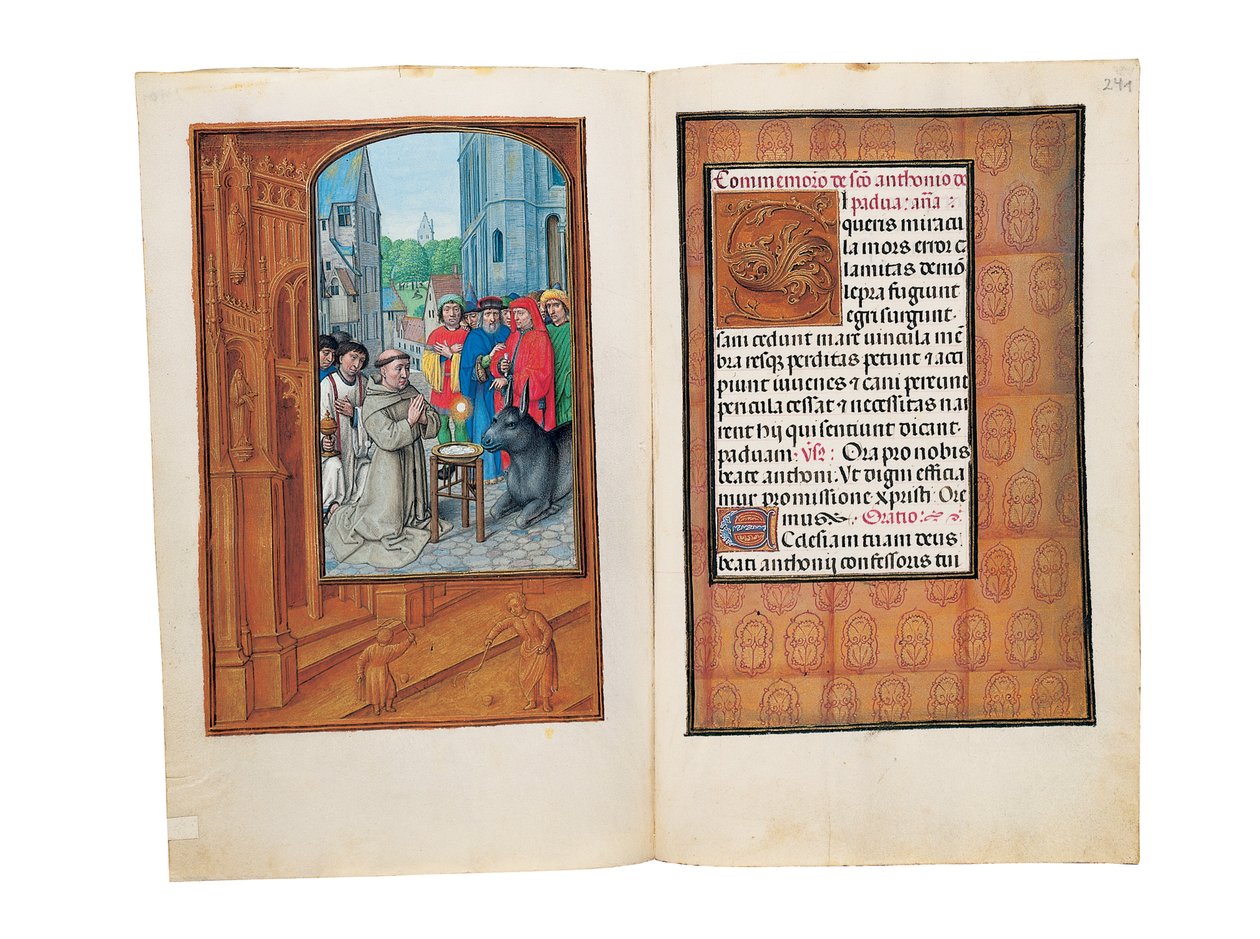 Folioer fra Rothschilds timebog, Gent eller Brugge, ca. 1505 af Flemish School