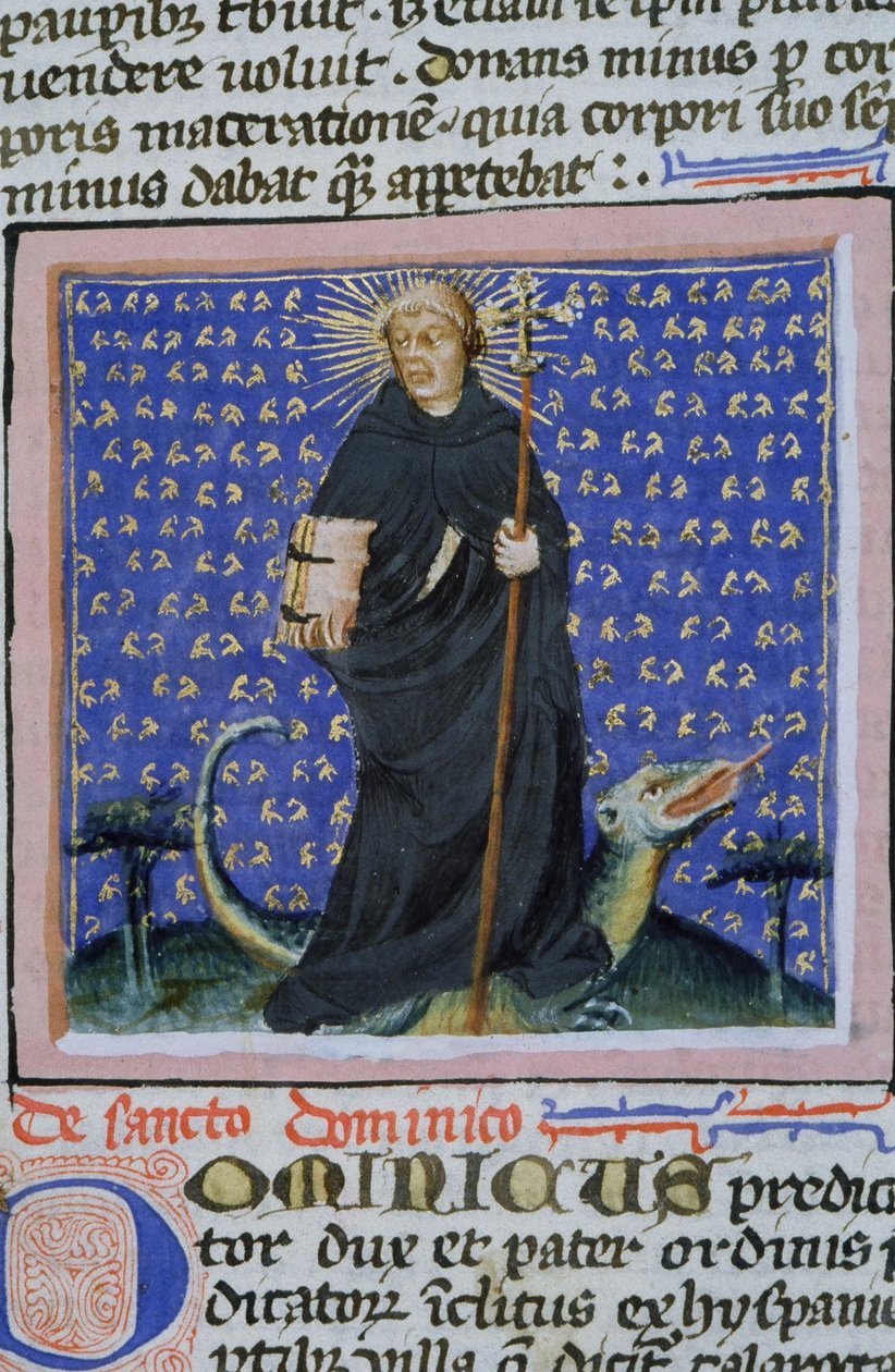 Ms Gen 1111 Page fra Legenda Aurea, Brugge, ca. 1400-10 af Flemish School