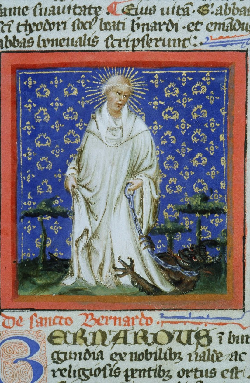 Ms Gen 1111 Page fra Legenda Aurea, Brugge, ca. 1400-10 af Flemish School