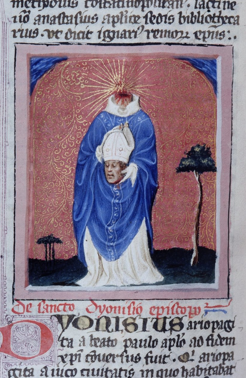 Ms Gen 1111 Page fra Legenda Aurea, Brugge, ca. 1400-10 af Flemish School