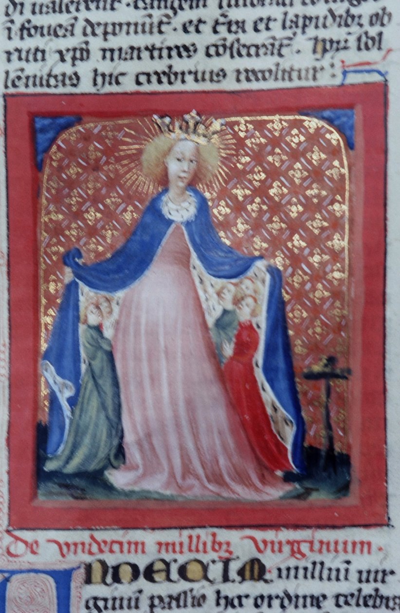 Ms Gen 1111 Page fra Legenda Aurea, Brugge, ca. 1400-10 af Flemish School